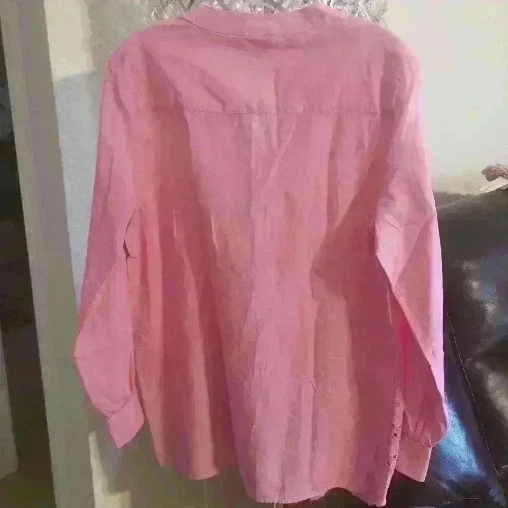 American Sweetheart Blouse Long Sleeve Size: M - Picture 5 of 6